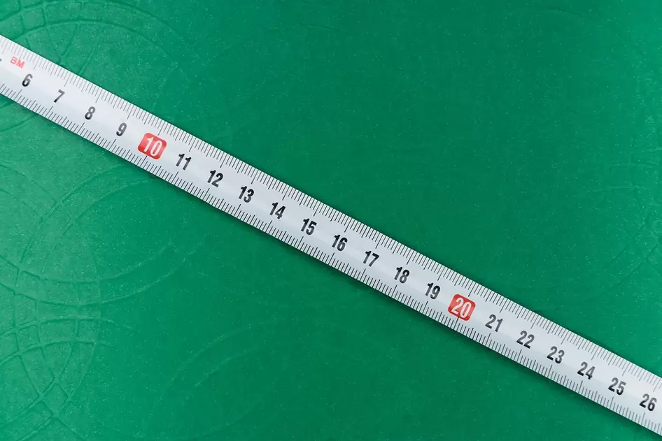 centimeter za merjenje penisa pred povečanjem